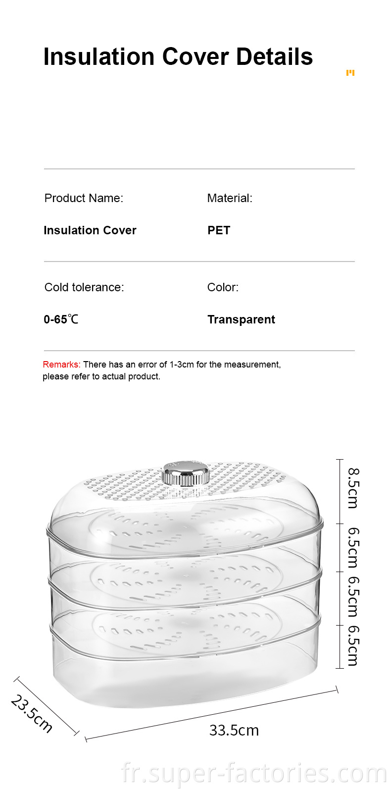 Food Insulation Cover